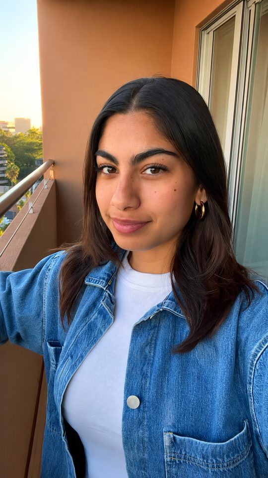 AI influencer avatar — Latina creator