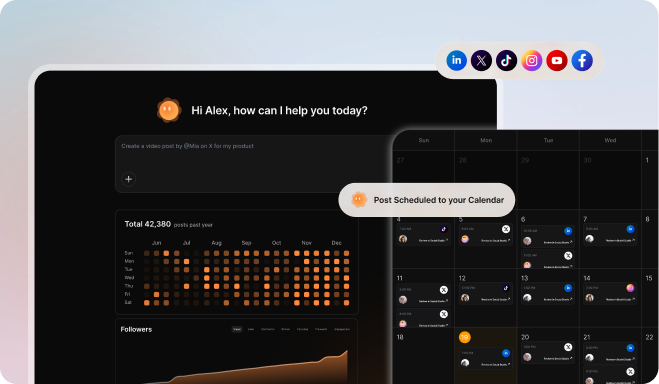Spira analytics workspace connecting publishing activity with audience growth