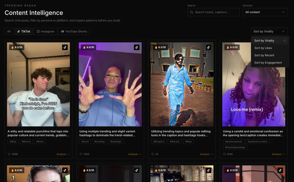 AI influencer learning from audience and trend signals